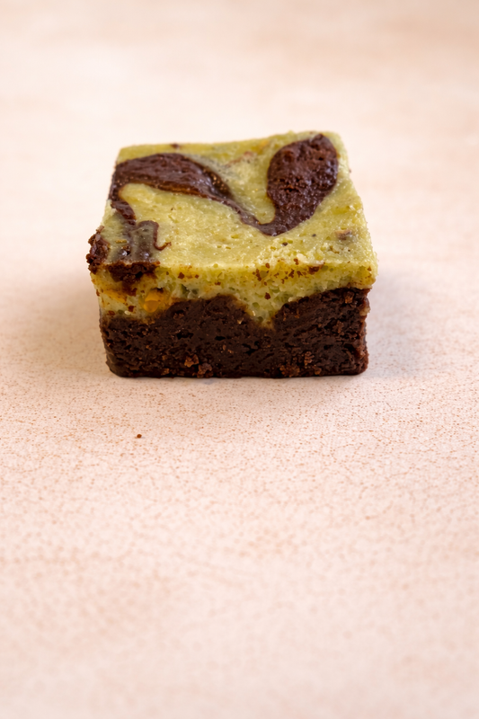 Brownie Pistache & Cheese Cream